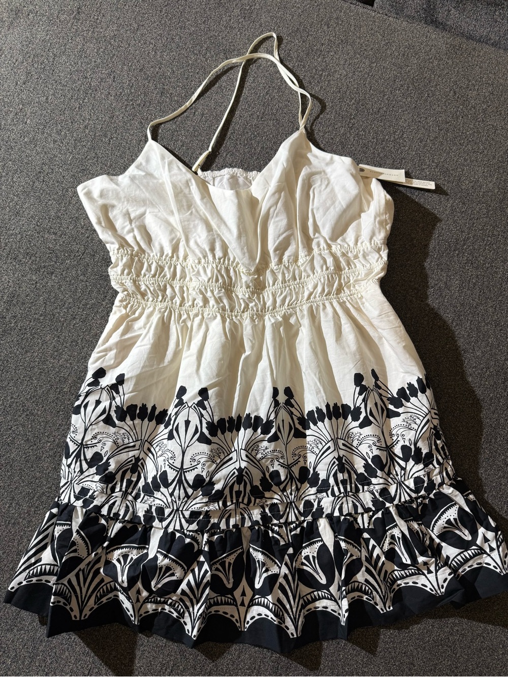 NWT Anthropology Floral Smocked Waist Sundress